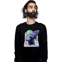 Load image into Gallery viewer, Secret_Shirts Long Sleeve Shirts, Unisex / Small / Black 3D Ocarina
