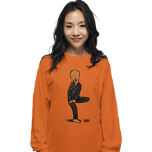 Load image into Gallery viewer, Shirts Long Sleeve Shirts, Unisex / Small / Orange The Scream Of Pain
