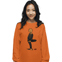 Load image into Gallery viewer, Shirts Long Sleeve Shirts, Unisex / Small / Orange The Scream Of Pain
