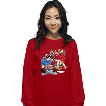 Load image into Gallery viewer, Daily_Deal_Shirts Long Sleeve Shirts, Unisex / Small / Red Showoff
