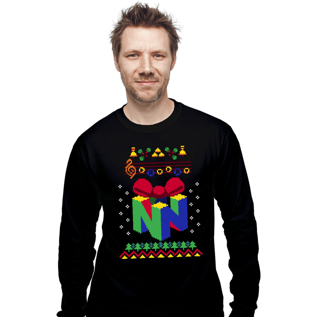 Daily_Deal_Shirts Long Sleeve Shirts, Unisex / Small / Black Ugly 64