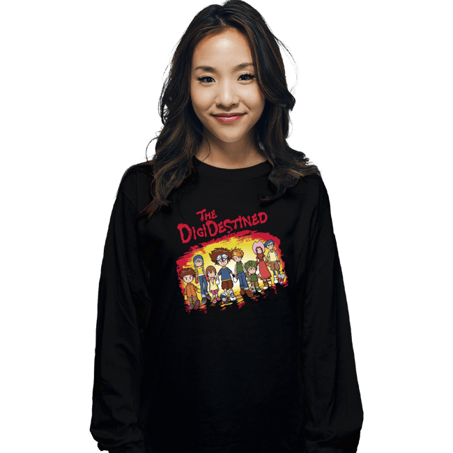Daily_Deal_Shirts Long Sleeve Shirts, Unisex / Small / Black The Digidestined
