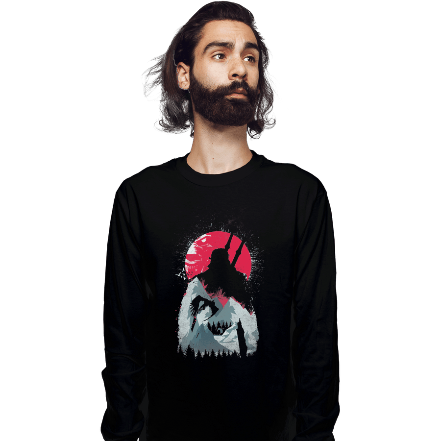 Shirts Long Sleeve Shirts, Unisex / Small / Black Wild Sunset