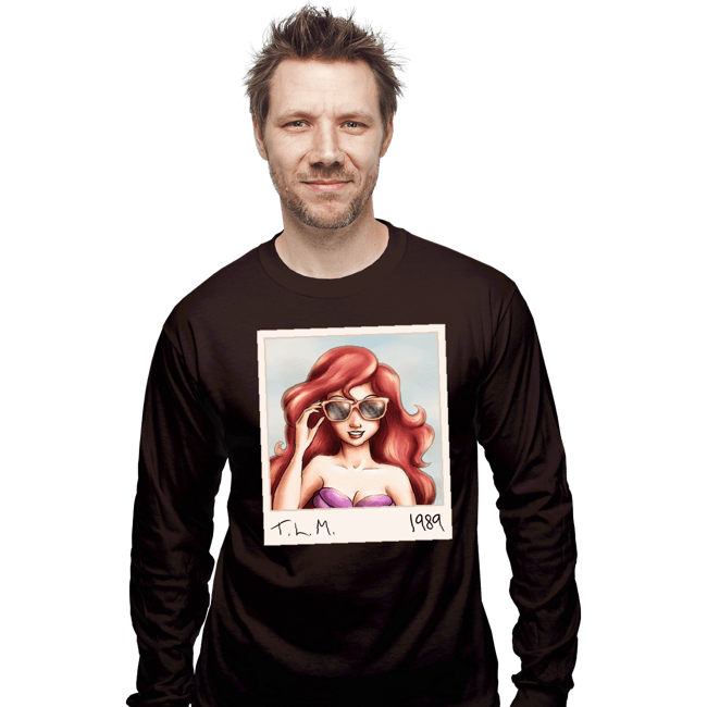Shirts Long Sleeve Shirts, Unisex / Small / Dark Chocolate T.L.M. 1989