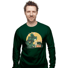 Load image into Gallery viewer, Shirts Long Sleeve Shirts, Unisex / Small / Forest Gaming Buddies
