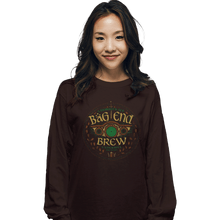 Load image into Gallery viewer, Shirts Long Sleeve Shirts, Unisex / Small / Dark Chocolate Bag End Brew
