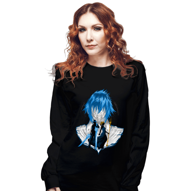 Shirts Long Sleeve Shirts, Unisex / Small / Black Noctluna Reunion