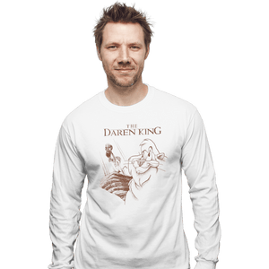 Shirts Long Sleeve Shirts, Unisex / Small / White The Daren King
