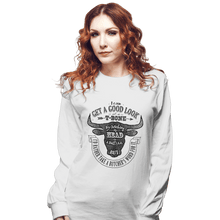 Load image into Gallery viewer, Shirts Long Sleeve Shirts, Unisex / Small / White T-Bone
