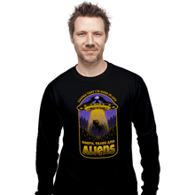 Load image into Gallery viewer, Secret_Shirts Long Sleeve Shirts, Unisex / Small / Black Death Taxes And Aliens
