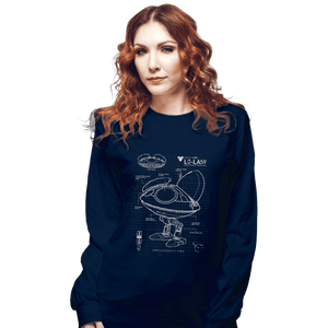 Daily_Deal_Shirts Long Sleeve Shirts, Unisex / Small / Navy LO-LA59 Schematics
