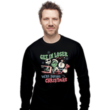 Load image into Gallery viewer, Secret_Shirts Long Sleeve Shirts, Unisex / Small / Black Christmas Losers
