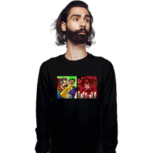 Load image into Gallery viewer, Daily_Deal_Shirts Long Sleeve Shirts, Unisex / Small / Black Strange Yelling
