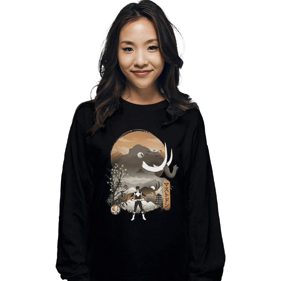 Shirts Long Sleeve Shirts, Unisex / Small / Black Black Ranger Ukiyoe