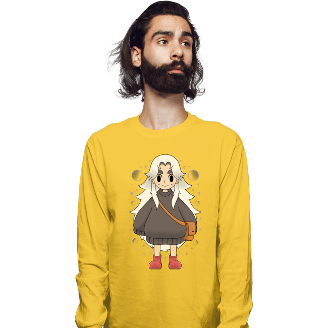 Shirts Long Sleeve Shirts, Unisex / Small / Gold Little Sam