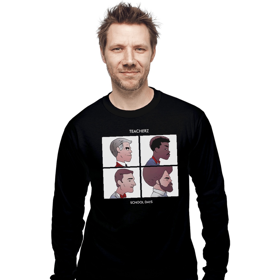 Shirts Long Sleeve Shirts, Unisex / Small / Black Teacherz