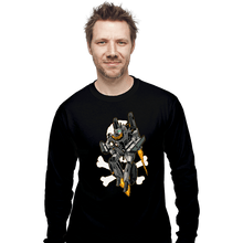 Load image into Gallery viewer, Daily_Deal_Shirts Long Sleeve Shirts, Unisex / Small / Black Skull Leader
