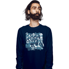 Load image into Gallery viewer, Secret_Shirts Long Sleeve Shirts, Unisex / Small / Navy Anime Night
