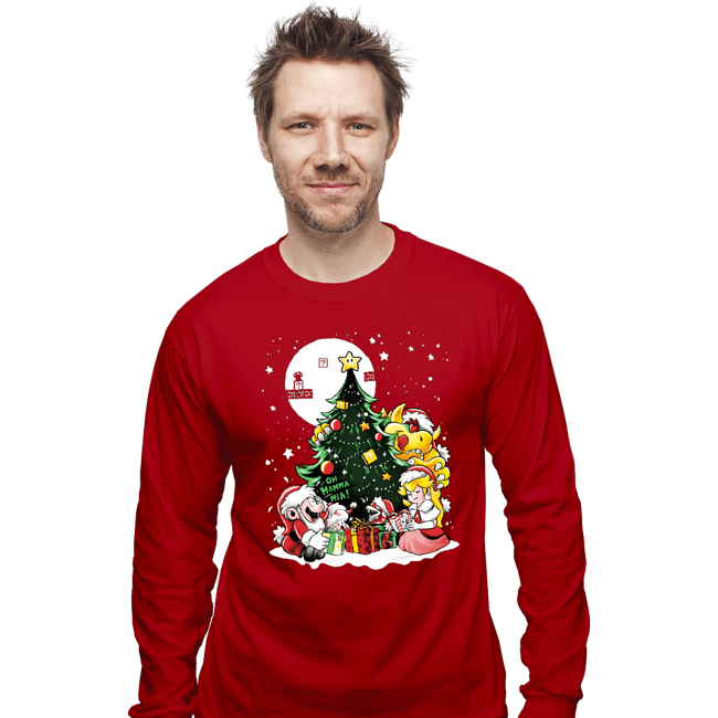 Secret_Shirts Long Sleeve Shirts, Unisex / Small / Red Super Christmas!