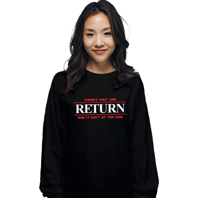Daily_Deal_Shirts Long Sleeve Shirts, Unisex / Small / Black Only One Return