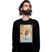 Load image into Gallery viewer, Daily_Deal_Shirts Long Sleeve Shirts, Unisex / Small / Black Air Nomad Master Woodblock

