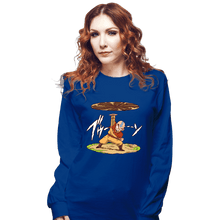 Load image into Gallery viewer, Daily_Deal_Shirts Long Sleeve Shirts, Unisex / Small / Royal Blue Avatar Disk
