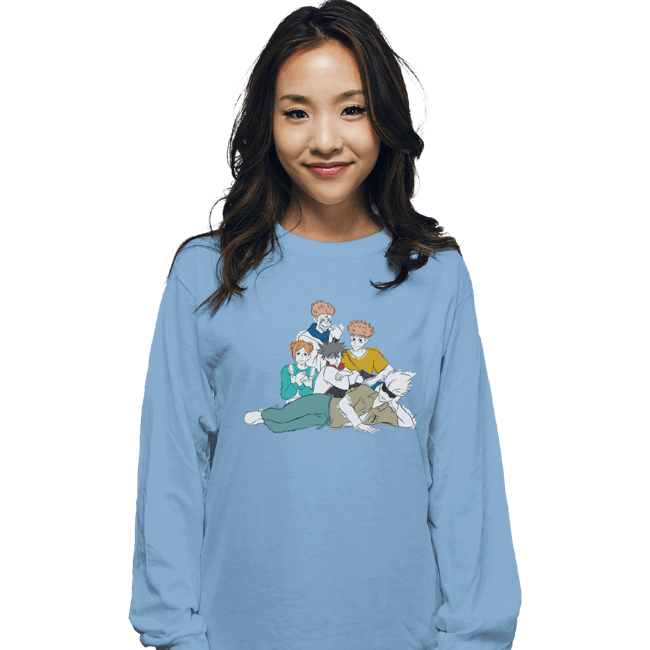 Shirts Long Sleeve Shirts, Unisex / Small / Powder Blue The Jujutsu Club