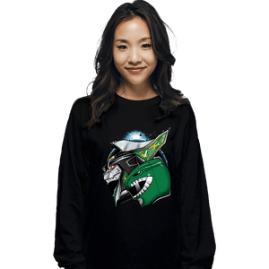 Shirts Long Sleeve Shirts, Unisex / Small / Black Green With Envy