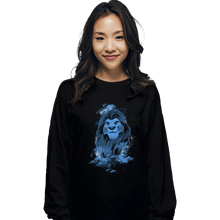Load image into Gallery viewer, Shirts Long Sleeve Shirts, Unisex / Small / Black The Lion

