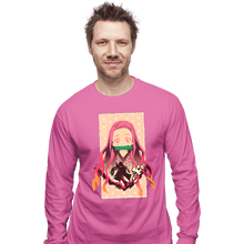 Load image into Gallery viewer, Shirts Long Sleeve Shirts, Unisex / Small / Azalea Demon Nezuko
