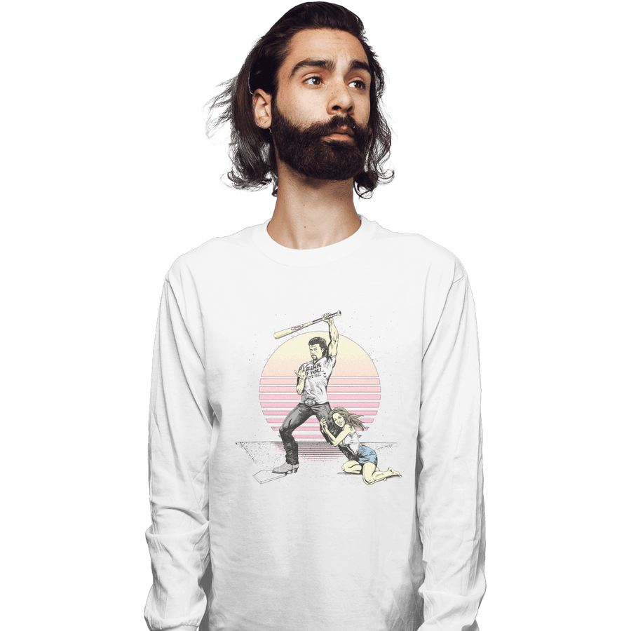 Shirts Long Sleeve Shirts, Unisex / Small / White Eastbound And Down