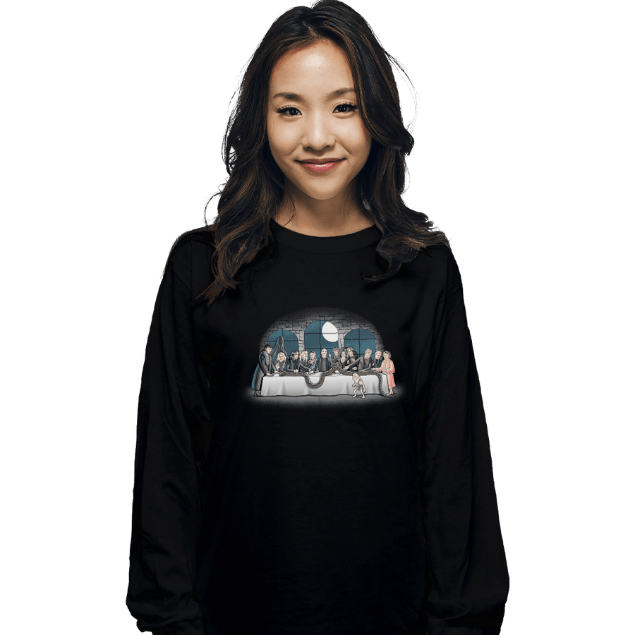 Shirts Long Sleeve Shirts, Unisex / Small / Black Bad Magic Dinner
