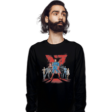 Load image into Gallery viewer, Shirts Long Sleeve Shirts, Unisex / Small / Black Supes League
