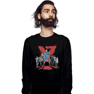 Shirts Long Sleeve Shirts, Unisex / Small / Black Supes League