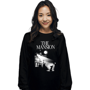 Shirts Long Sleeve Shirts, Unisex / Small / Black The Mansion