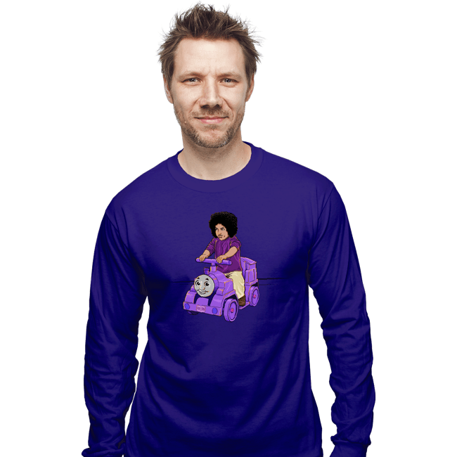 Secret_Shirts Long Sleeve Shirts, Unisex / Small / Violet Purple Train, Purple Train