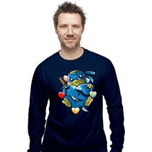 Load image into Gallery viewer, Daily_Deal_Shirts Long Sleeve Shirts, Unisex / Small / Navy Love Strong
