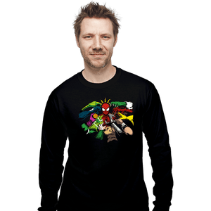 Secret_Shirts Long Sleeve Shirts, Unisex / Small / Black The Spider Yaga