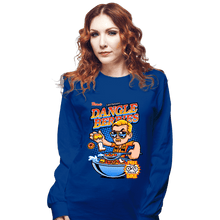 Load image into Gallery viewer, Daily_Deal_Shirts Long Sleeve Shirts, Unisex / Small / Royal Blue Dangle Berries
