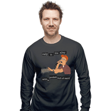Load image into Gallery viewer, Shirts Long Sleeve Shirts, Unisex / Small / Charcoal Pocket Full Of Sand
