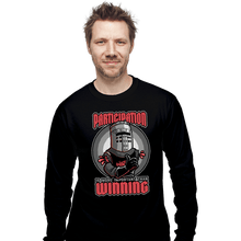 Load image into Gallery viewer, Secret_Shirts Long Sleeve Shirts, Unisex / Small / Black The Participation Knight

