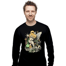 Load image into Gallery viewer, Daily_Deal_Shirts Long Sleeve Shirts, Unisex / Small / Black Believe In Fairies
