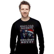 Load image into Gallery viewer, Secret_Shirts Long Sleeve Shirts, Unisex / Small / Black Holiday Scream

