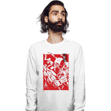 Load image into Gallery viewer, Daily_Deal_Shirts Long Sleeve Shirts, Unisex / Small / White Ninja Rival
