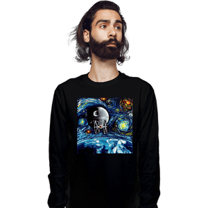 Last_Chance_Shirts Long Sleeve Shirts, Unisex / Small / Black Van Gogh Never Saw The Empire