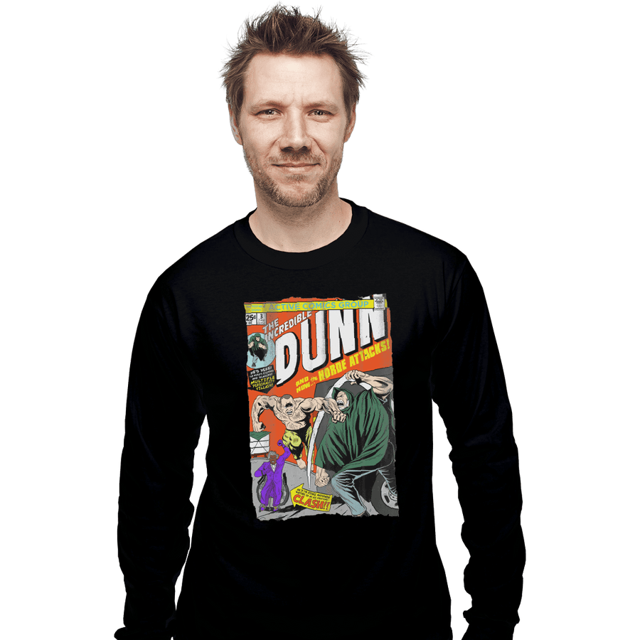 Shirts Long Sleeve Shirts, Unisex / Small / Black The Incredible Dunn