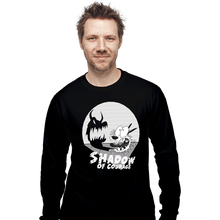Load image into Gallery viewer, Shirts Long Sleeve Shirts, Unisex / Small / Black The Shadow of Courage
