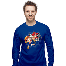 Load image into Gallery viewer, Secret_Shirts Long Sleeve Shirts, Unisex / Small / Royal Blue Super Stretchy Boy
