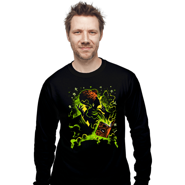 Daily_Deal_Shirts Long Sleeve Shirts, Unisex / Small / Black Black Magic Witch