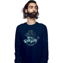 Load image into Gallery viewer, Daily_Deal_Shirts Long Sleeve Shirts, Unisex / Small / Navy The Polite Menace
